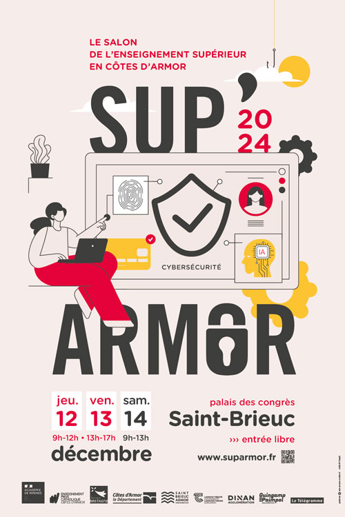 Affiche salon Sup'Armor 2024